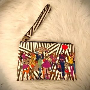 Henri Bendel wristlet bag